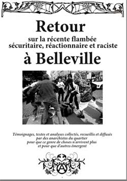 Retour à Belleville - [Divergences Revue libertaire en ligne]